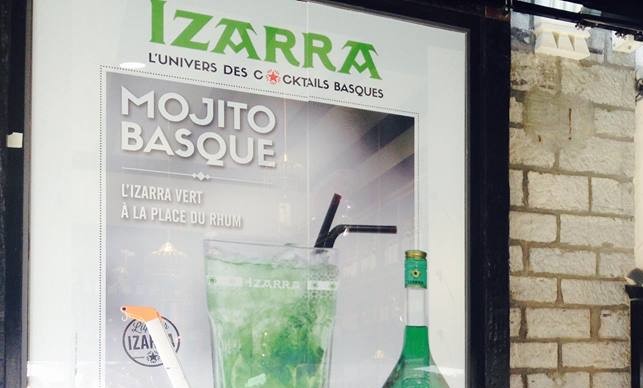 Campagne Izarra mojito basque
