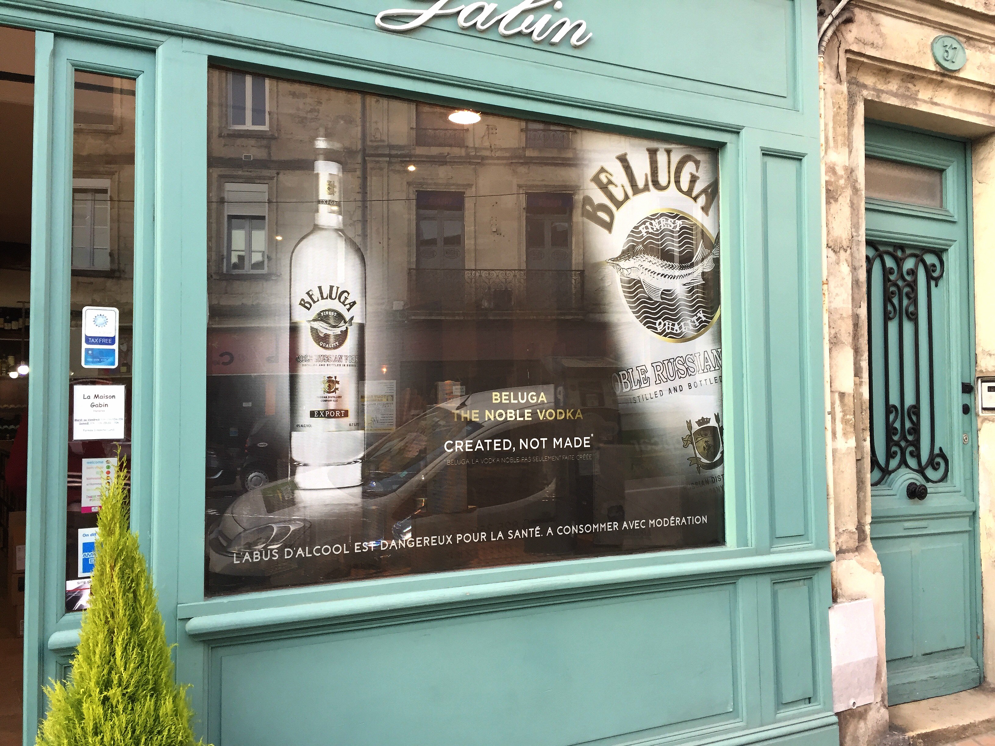 Campagne pour la vodka Beluga - Maison Gabin