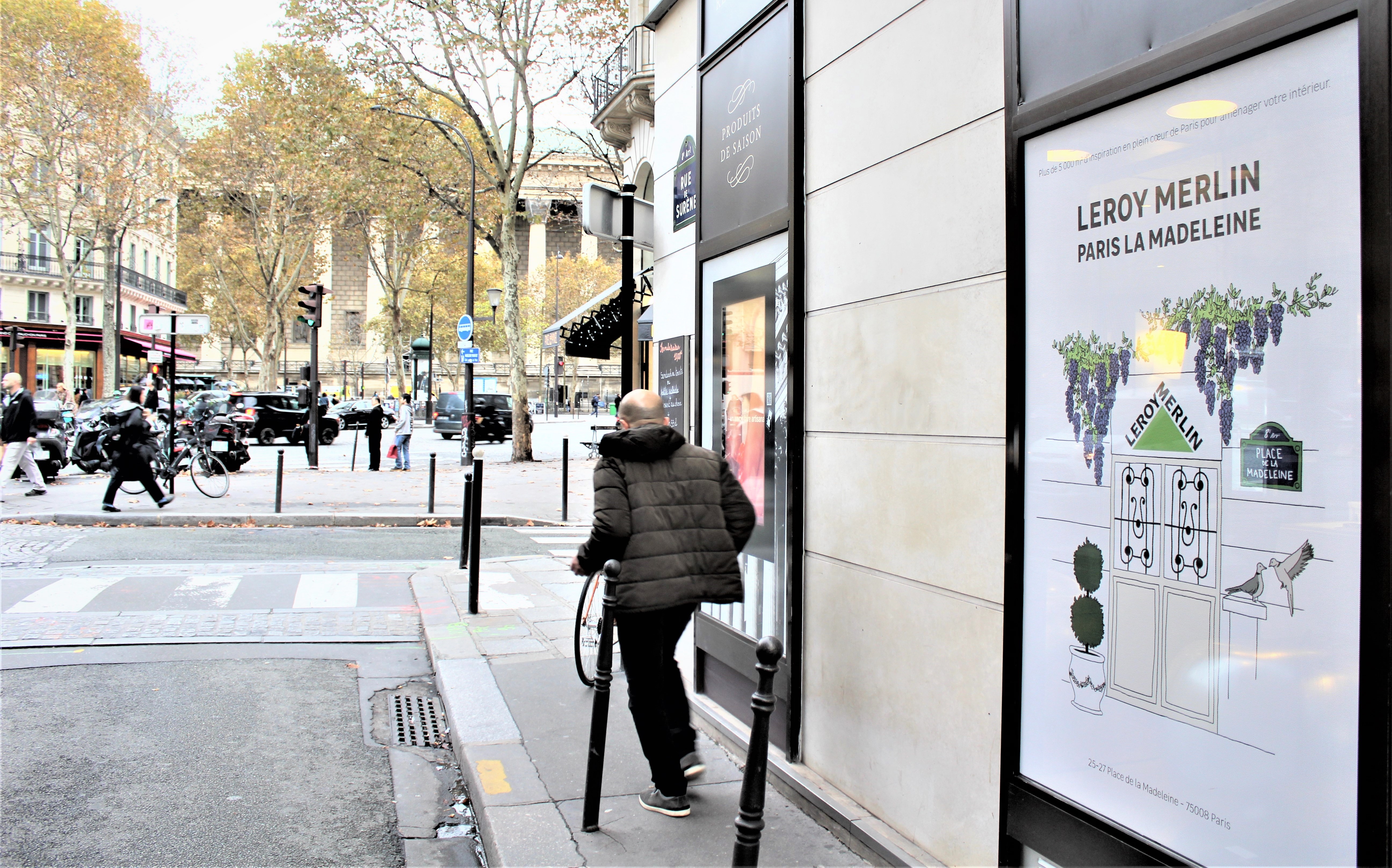Leroy Merlin Lance Une Campagne Drive To Store Avec Message In A Window